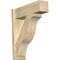 Ekena Millwork Funston Block Rough Sawn Outlooker, Douglas Fir, 8"W x 26"D x 30"H OUT08X26X30FST05RDF - alternate 1